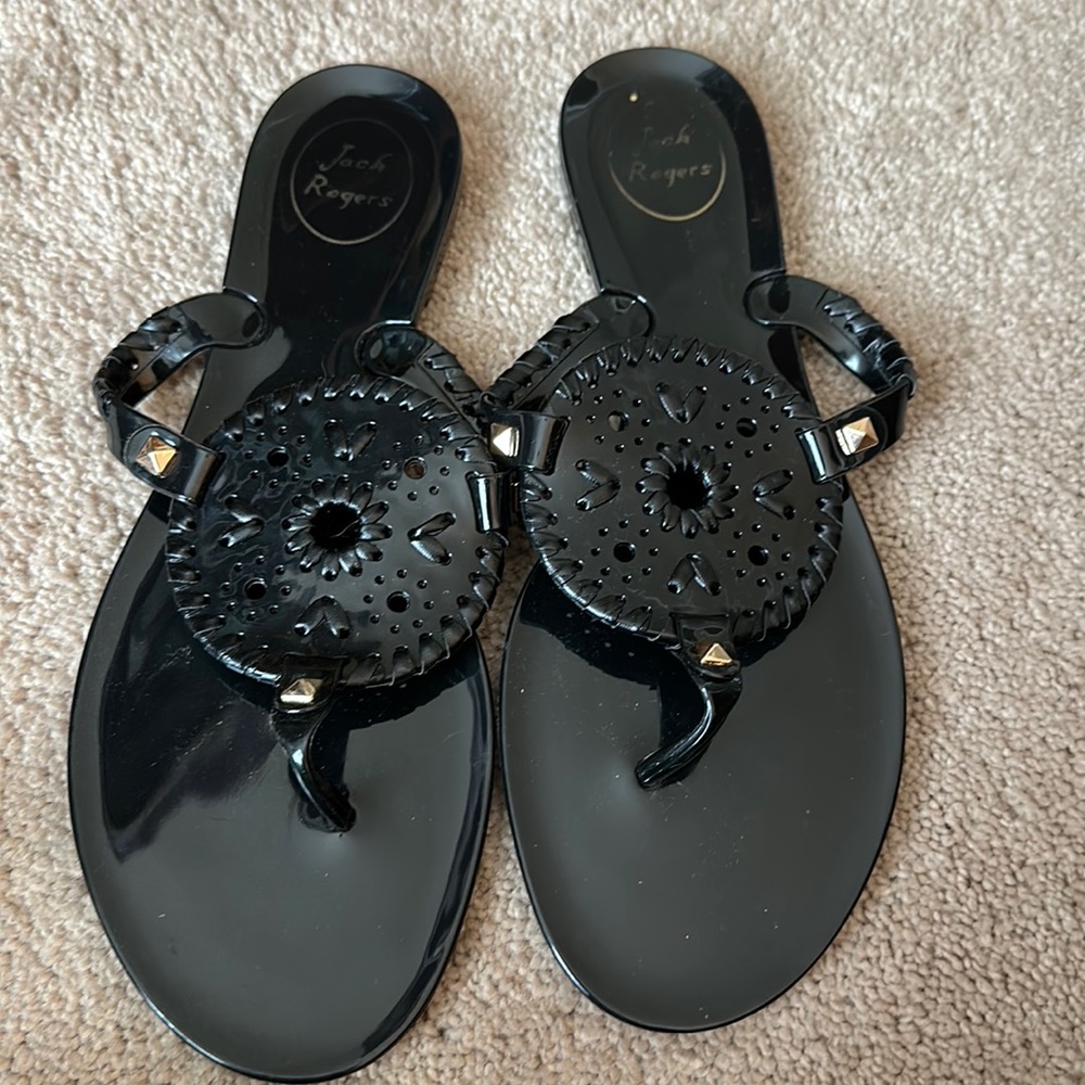 Jack Rogers jelly sandals